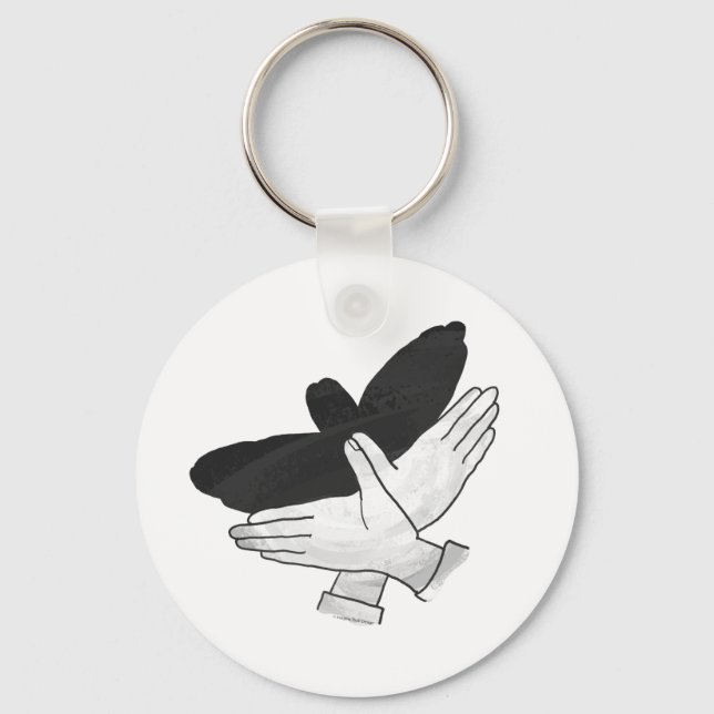 Llavero Hand Silhouette Black Eagle (Anverso)