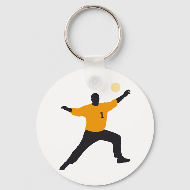 Llavero handball goal keeper (Anverso)