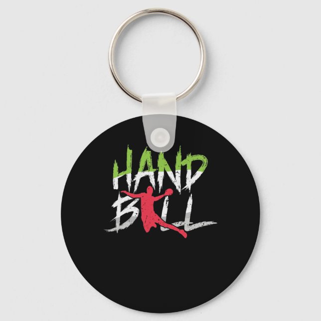 Llavero Handball Sprungwurf (Anverso)