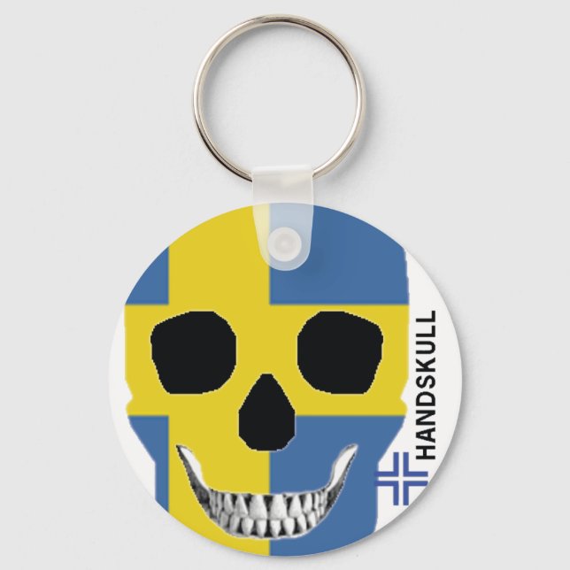 Llavero HANDSKULL Suecia - Keychain (Anverso)