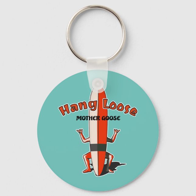 Llavero Hang Loose Surfboard Man (Anverso)