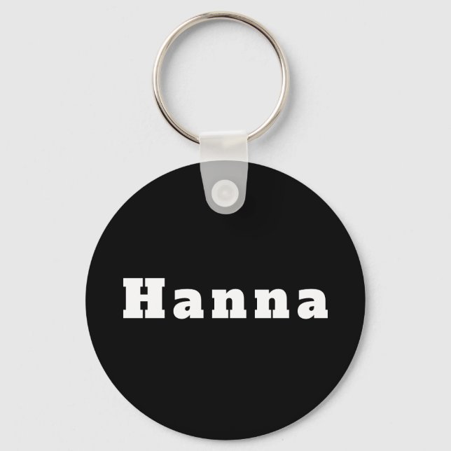 Llavero Hanna (Anverso)