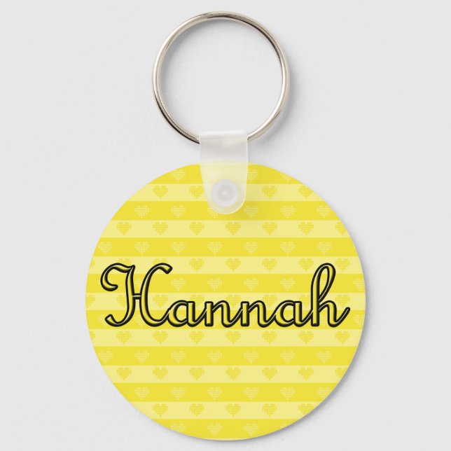 Llavero Hannah (Anverso)