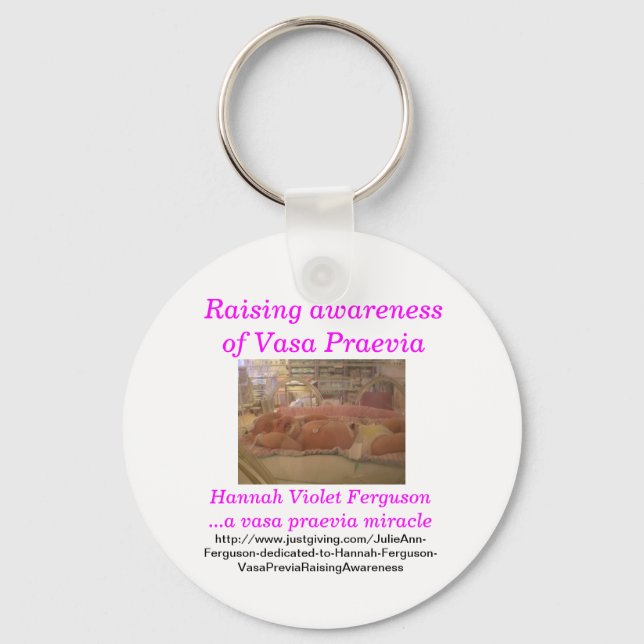 Llavero Hannah - cadena de claves (Anverso)