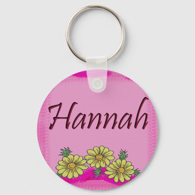 Llavero Hannah Daisy Keychain (Anverso)