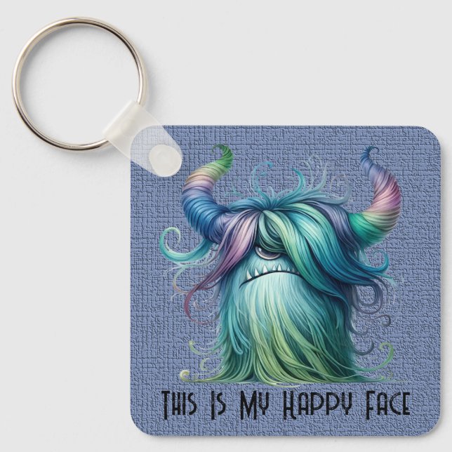 Llavero Hans - Keychain Personalizado de un monstruo de oj (Anverso)