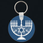 Llavero Hanukkah Menorah<br><div class="desc">Menorah</div>