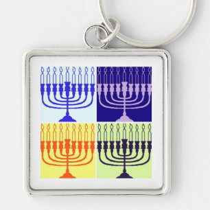 Llavero Hanukkah Menorah