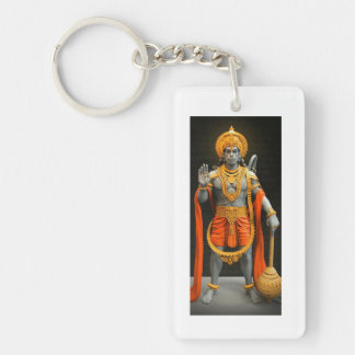 Llavero Hanuman Ji Keychain de protección divina