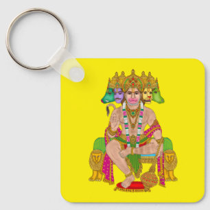 Llavero Hanuman Ji Keychain   Espiritual hindú del Señor H