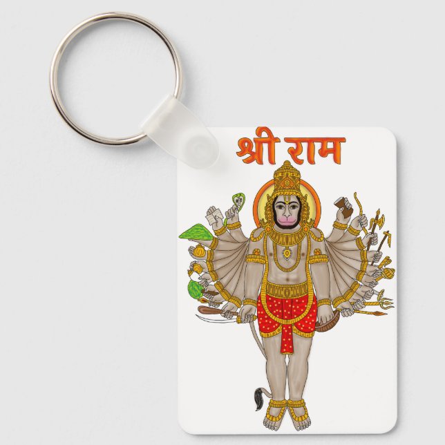 Llavero Hanuman Keychain (Anverso)