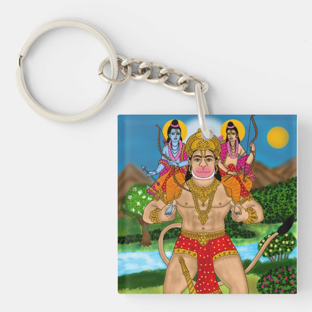 Llavero Hanuman Keychain (Frente)