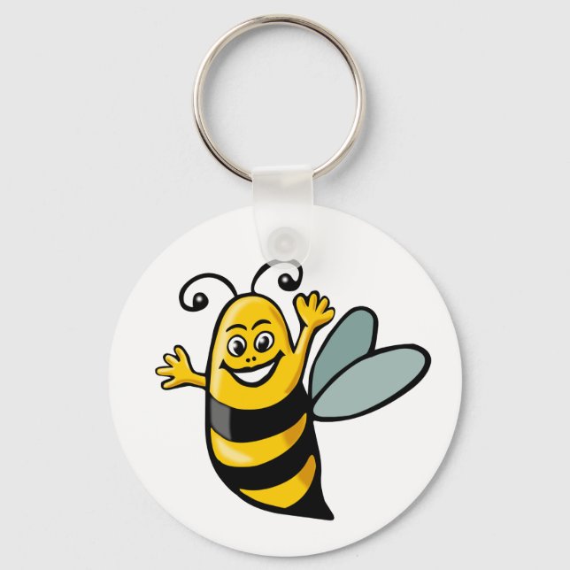 Llavero Happy Bee (Anverso)