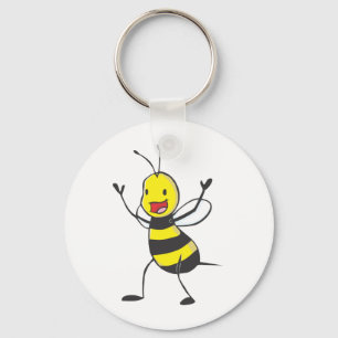 Llavero Happy Bee