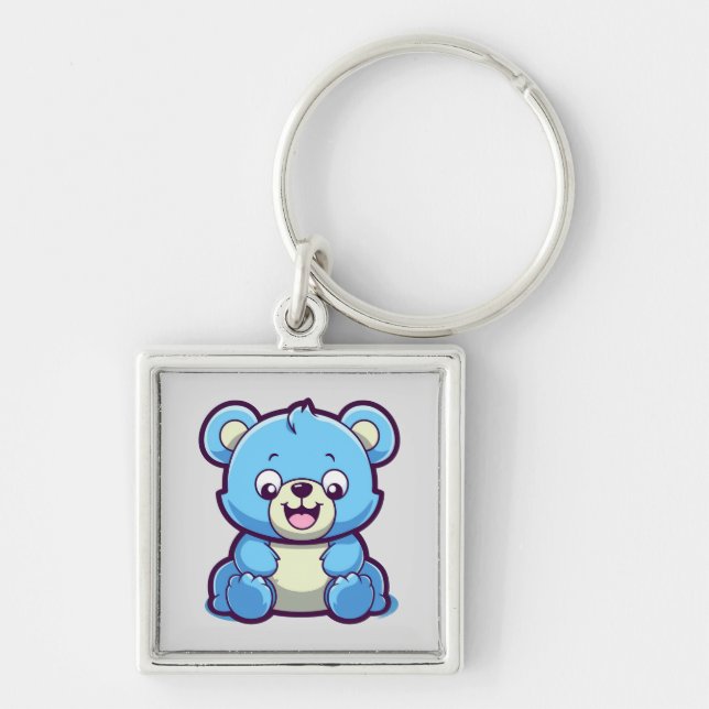 Llavero Happy Bluey Bear (Frente)