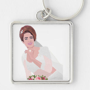 LLAVERO HAPPY BRIDE