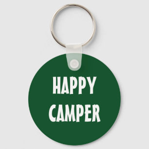 Llavero HAPPY CAMPER keychain para teclas de remolque o RV