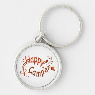 Llavero Happy Camper Premium Keychain