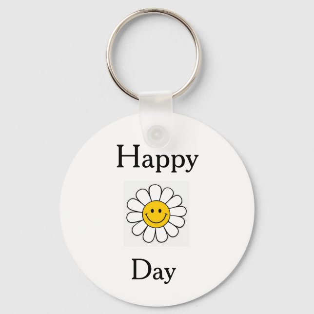 Llavero Happy Day Cheerful Keychain (Anverso)