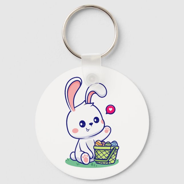 Llavero Happy Easter Bunny Collection 3 (Anverso)