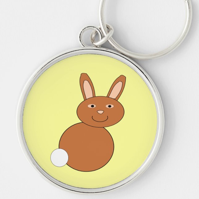 Llavero Happy Easter Bunny Keychain (Frente)