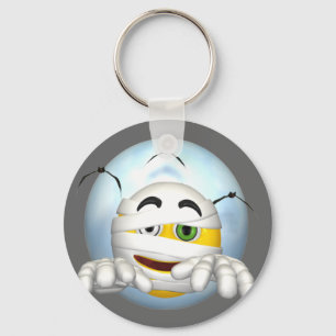 Llavero Happy Face Mummy Keychain
