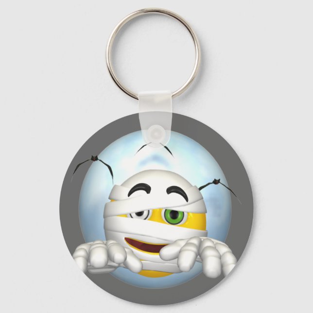 Llavero Happy Face Mummy Keychain (Anverso)