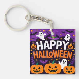 Llavero Happy halloween ghost