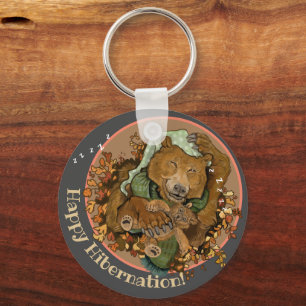 Llavero Happy Hibernation Cudly Bear Keychain