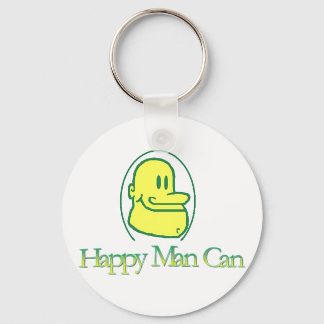Llavero Happy Man Can Keychain (Anverso)
