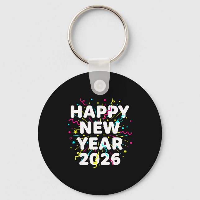 Llavero Happy New Year Eve Party 2026 Nye Family Matching  (Anverso)