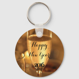 Llavero Happy New Year Keychain de RoseWrites