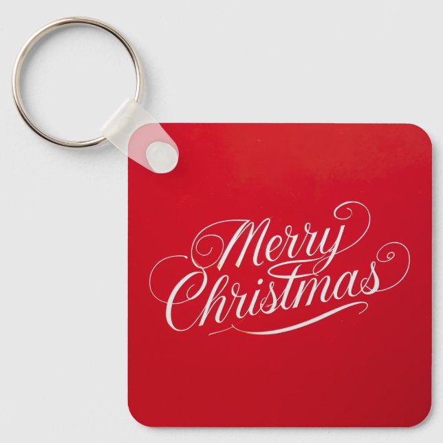 Llavero Happy New Year Merry Christmas Holiday Season (Anverso)