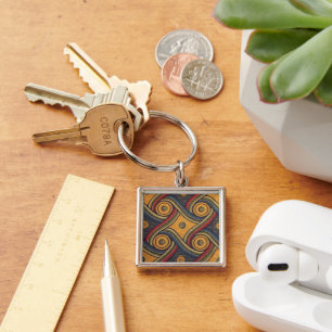 Llavero Happy Place Carpet Keychain