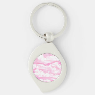 Llavero Happy Serene Pink Clouds decor