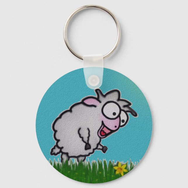 Llavero Happy Sheep Keychain (Anverso)