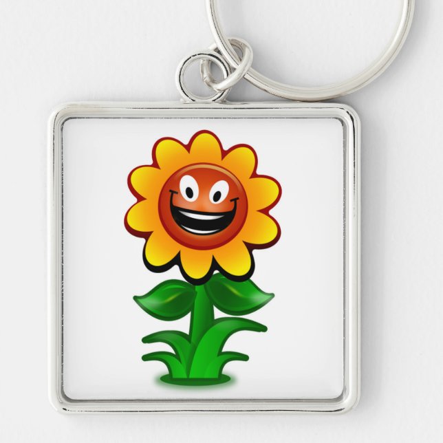LLAVERO HAPPY SUNFLOWER (Frente)