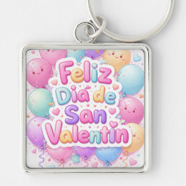 Llavero “Happy Valentine’s Day” Keychain – Romantic Gift