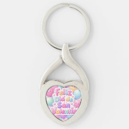 Llavero “Happy Valentine’s Day” Keychain – Romantic Gift