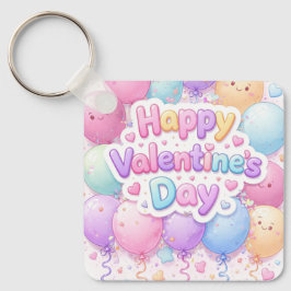 Llavero Happy Valentine’s Day Keychain | Romantic Love Key