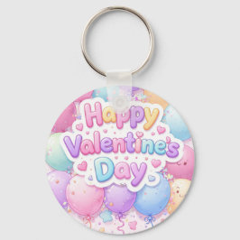 Llavero Happy Valentine’s Day Keychain | Romantic Love Key