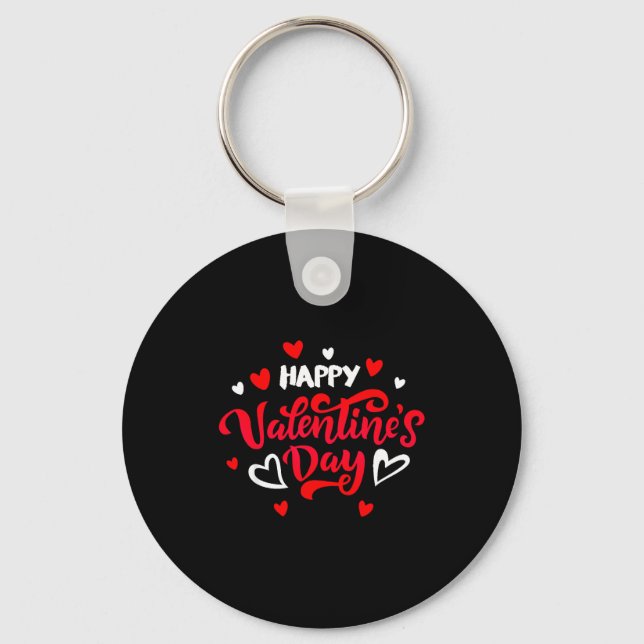 Llavero Happy Valentine's Day Couples Date Valentine Love  (Anverso)
