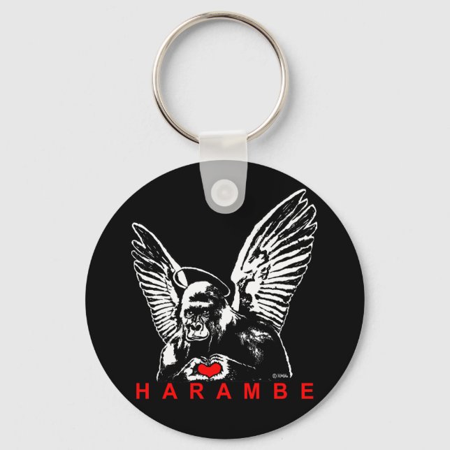 Llavero Harambe (Anverso)