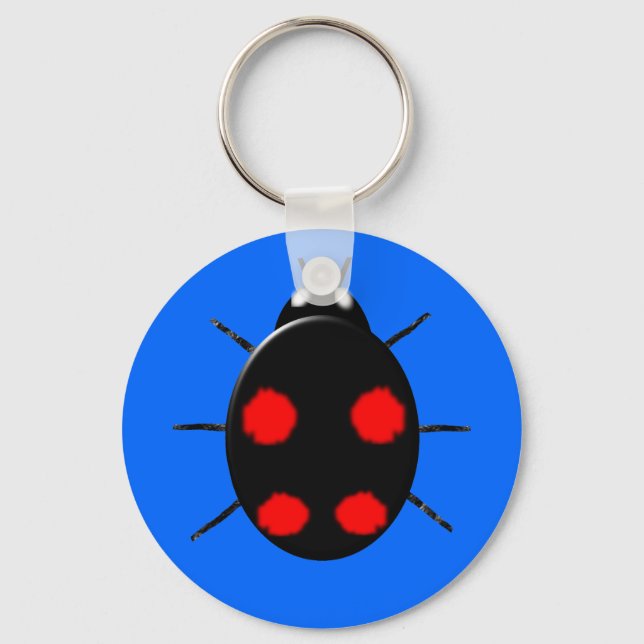 Llavero Harlequin Ladybird Keychain (Anverso)