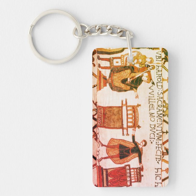 Llavero Harold jurando sobre reliquias sagradas (Frente)