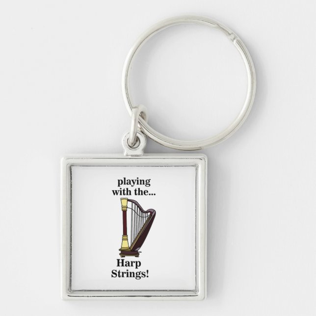 Llavero Harp Instrumento Musical Harp (Frente)