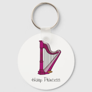 Llavero Harp Princess Keychain