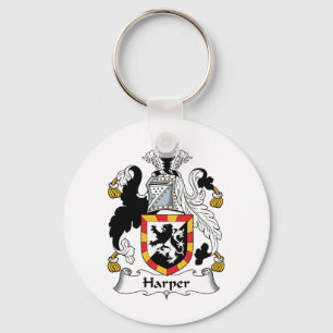 Llavero Harper Family Crest