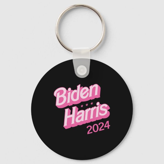 Llavero Harris 2024 Black S Joe Kamala Funny President (Anverso)