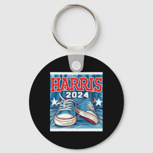 Llavero Harris Election Sneakers 2024 Presidente Comma La
